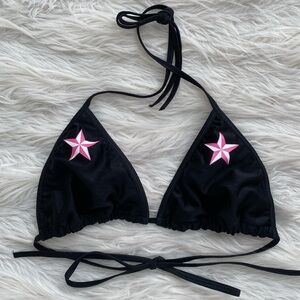 Morbid Threads | Y2K Nautical Star Bikini Top